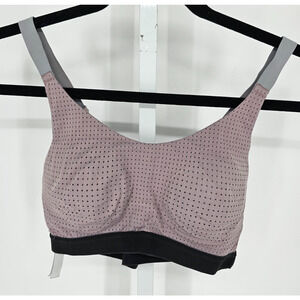 Lightweight by Victorias Secret VSX Sports Bra Sz 34B Light Purple Mesh